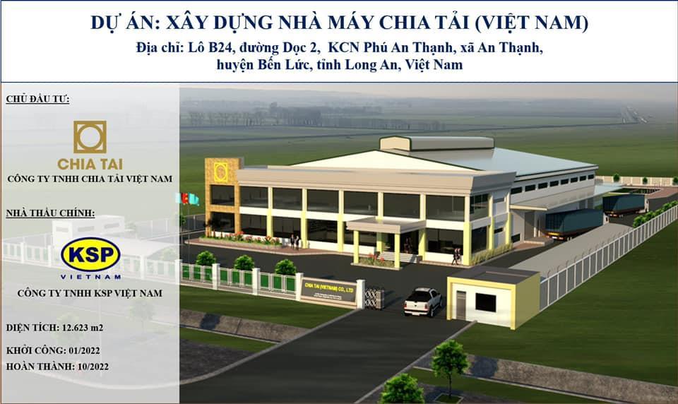 Dự án xây dựng Nhà máy hạt giống Chia tải Việt Nam