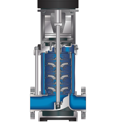 Máy bơm trực đứng đa tầng 4710 VM